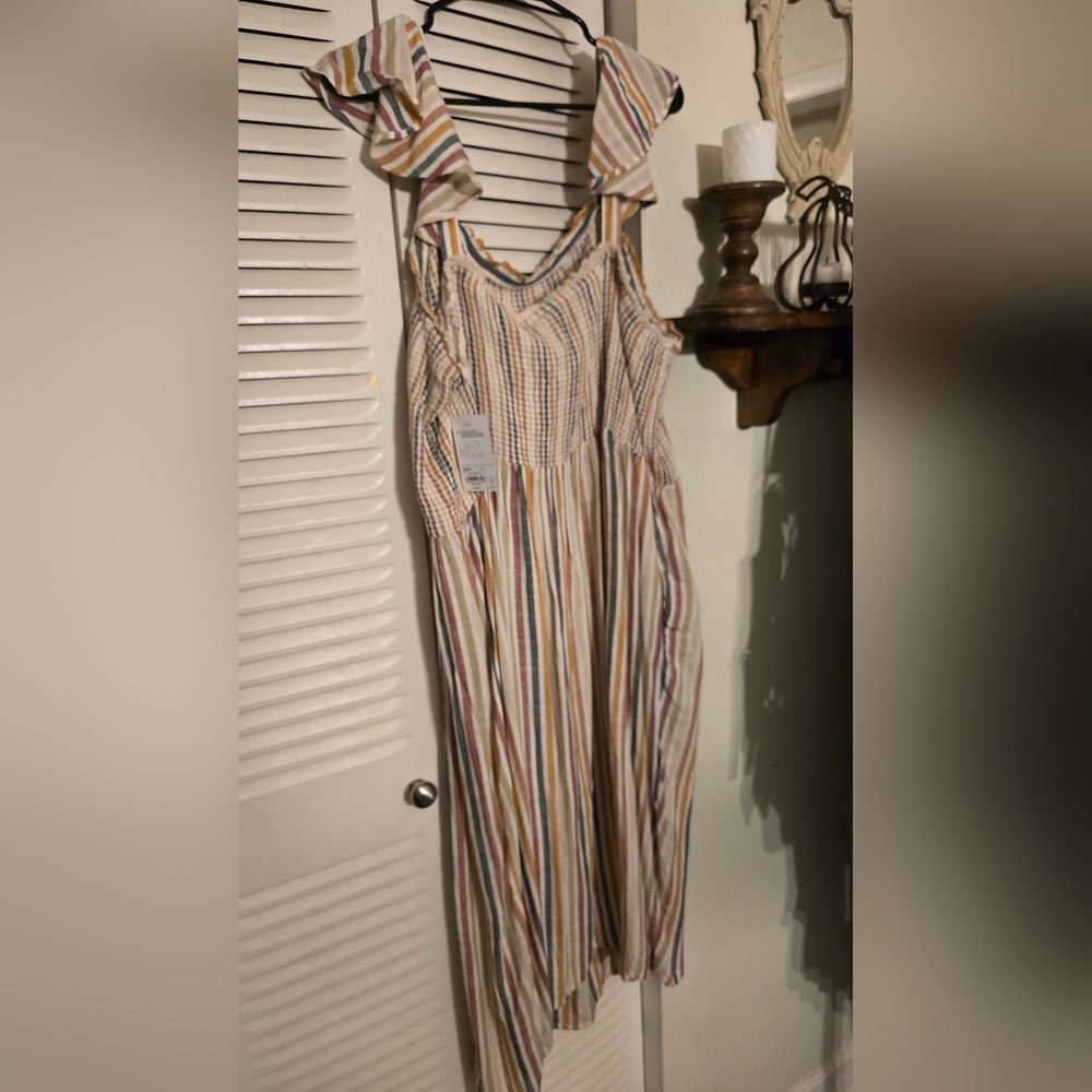 Sonoma Multicolor Striped Dress